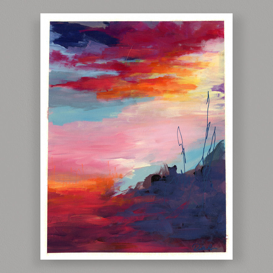 Sunset Mid-March · 16x20