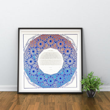 Legacy Multilayer, colorful, framed