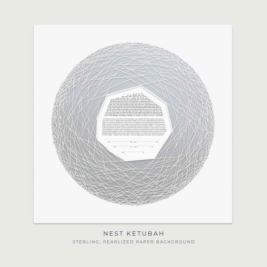 NEST, Sterling, Pearlized Paper