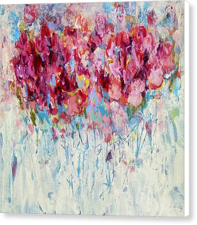 Candy Flowers · Canvas Print
