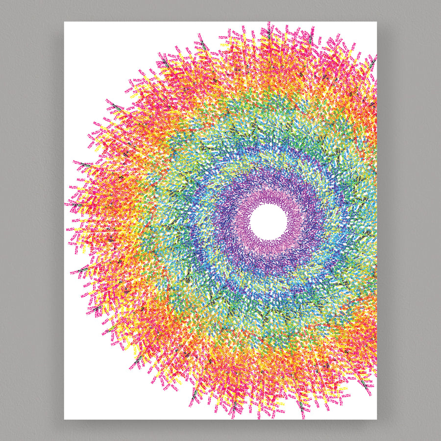 Love Spiral - Art Print
