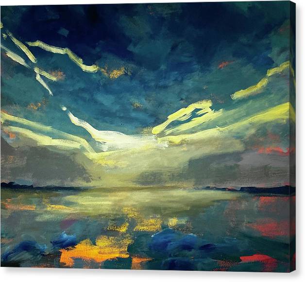 Stormlight Veil · Canvas Print