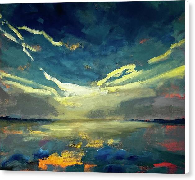 Stormlight Veil · Canvas Print