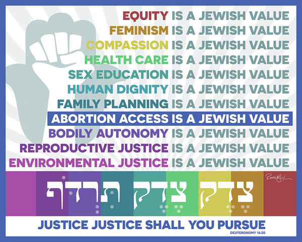 These are Jewish Values - Art Print